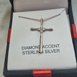 Sterling Silver Cross Necklace
